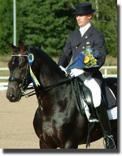 Gustav Johansson with Sir Schölling